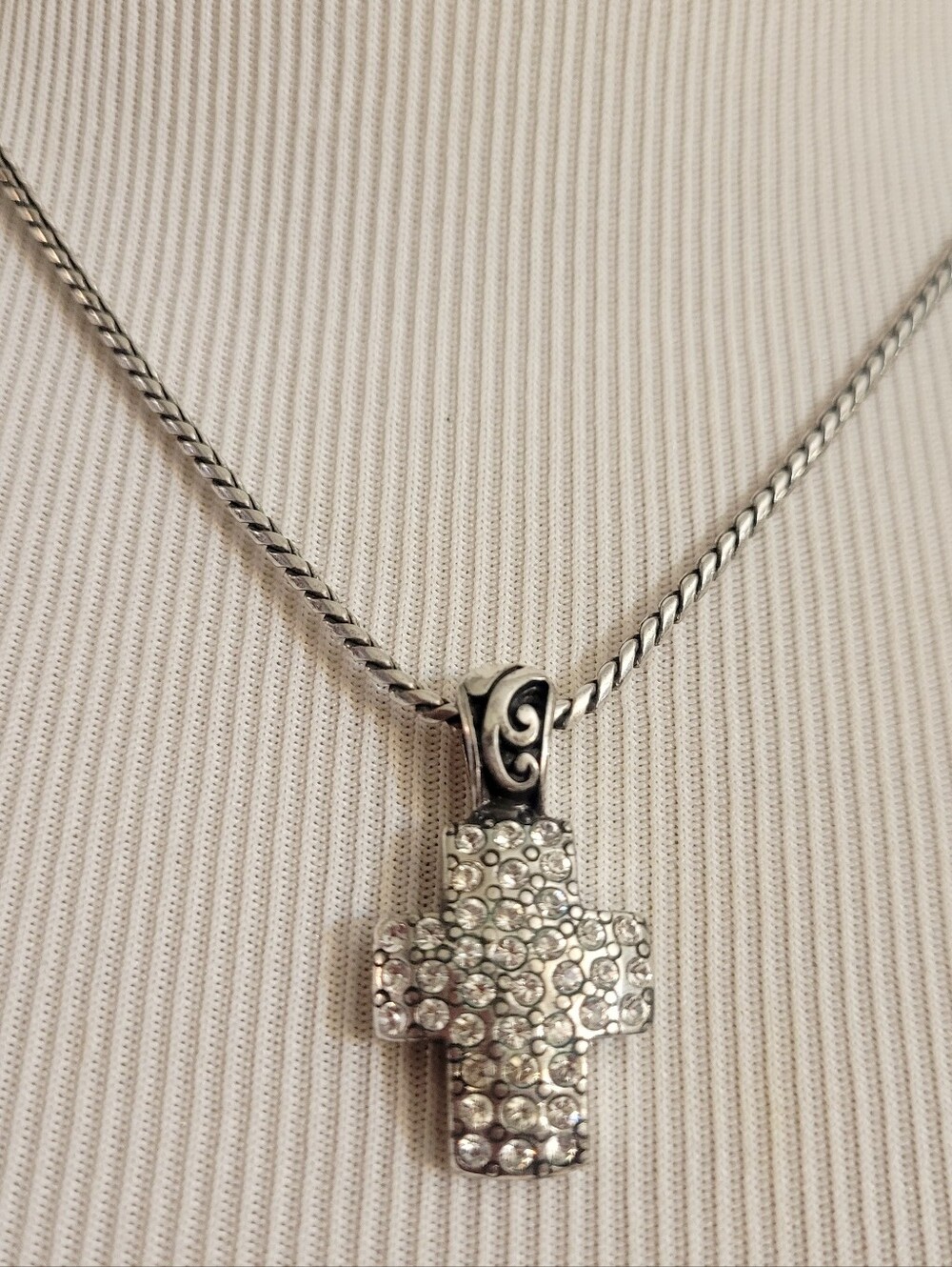 Brighton Double-Sided Sacred Cross Pendant - Picture 7 of 7